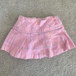 Tommy Hilfiger Pink Plaid Baby Girl Pleated Skirt